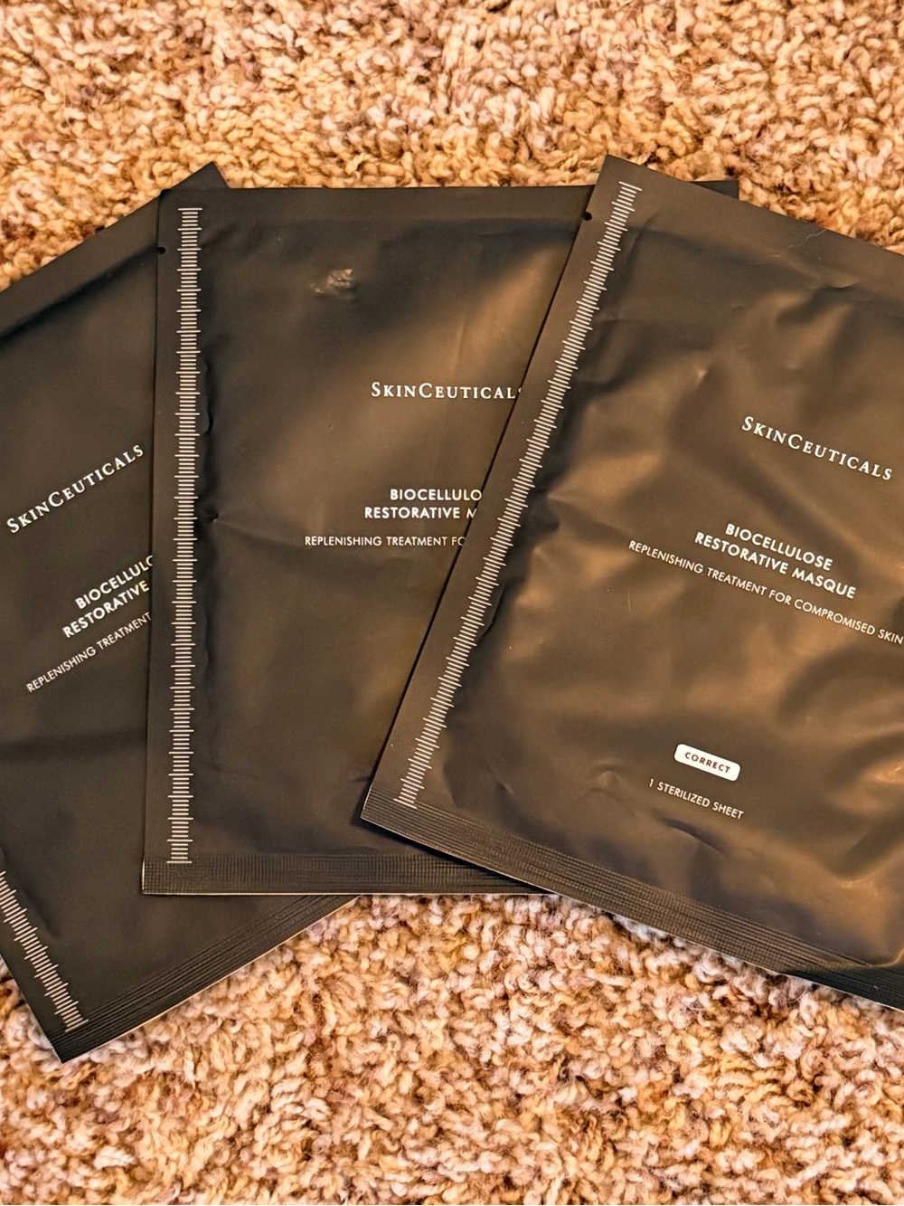 SkinCeuticals Biocellulose Restorative Masque 3-pack